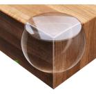 Protetor De Canto E Borda Para Bebê Kit 8 Unidades Silicone Transparente Quina De Mesa E Rack Casa
