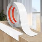 Protetor de Canto para Parede LSGCQ PVC Branco 4 cm x 3 m