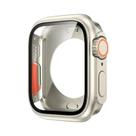 Protetor De Capa Dura Para Apple Watch 46mm 42mm 41mm 45mm 40mm 44mm, Capa Frontal E Traseira Em PC