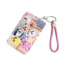 Protetor De Cartão ID Em Pelúcia Com Capa Deslizante Push-Pull Do Cartoon STRAYKIDS SKZOO