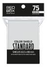 Protetor De Cartas Color Shield Branco 75 Unid. 63,5 X 88mm