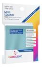 Protetor De Cartas Gamegenic Transparente Fosco Mini Quadrad