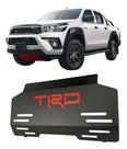 Protetor De Carter Hilux Trd 2016 A 2026 Preto Aço Reforçado