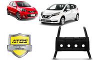 Protetor de Carter Nissan March Versa AT-7050S - Chapa 1.5mm