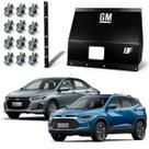 Protetor de Carter Preto Chevrolet Tracker E Onix