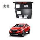 Protetor De Carter Preto Fiat Strada 2021 Em Diante