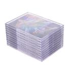 Protetor de cartões de acrílico rígido Card Sleeves Top Loaders 10
