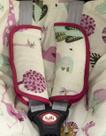 Protetor de Cinto Estampado 2 pçs - Girafa Pink