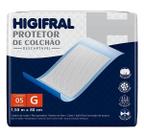 PROTETOR DE COLCHÃO DESCARTÁVEL HIGIFRAL TAM.G (1,50M x 80CM) C/5 UNIDADES PROTETOR DE COLCHÃO DESCARTÁVEL HIGIFRAL TAM.G (1,50M x 80CM) C/5 UNIDADES