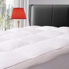 Protetor de colchão ELEMUSE Fusion Goose Down Featherbed Twin XL