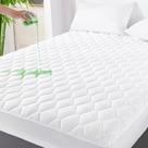 Protetor de colchão GRT totalmente impermeável, rayon, bambu, branco Protetor de colchão GRT totalmente impermeável, rayon, bambu, branco