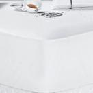 Protetor de Colchão Impermeável Queen Liso Branco Protetor de Colchão Impermeável Queen Liso Branco