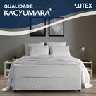 Protetor de Colchão Impermeável Solteiro King Solteirão Kacyumara Capa Algodão 96 x 203 x 40 cm