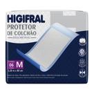 Protetor de Colchão Lençol Absorvente Higifral Tamanho M com 6 unidades