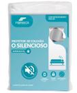 Protetor de colchão Lençol de Queen Impermeável Fibrasca O Silencioso