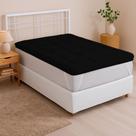 Protetor de Colchão Pillow Top 200 Fios Micropercal Cama Casal Padrão Macio Cama Box Hipoalergênico Ortopedico
