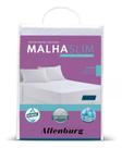 Protetor de Colchão Queen Impermeável Antialérgico Malha Slim Branco 1,60m x 2,00m