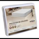 Protetor de Colchão Queen Ortobom Impermeável Branco Poliéster com Elástico Ajustável Protetor de Colchão Queen Ortobom Impermeável Branco Poliéster com Elástico Ajustável