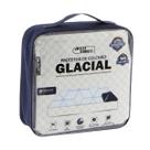 Protetor de Colchão Solteiro Glacial Jolitex Toque Gelado Impermeável 88x188x35cm