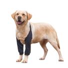 Protetor de cotovelo para cães HDKUW Recovery Suit, pernas dianteiras, preto