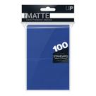 Protetor de deck Ultra Pro para jogos de mesa, azul padrão, 100 quilates