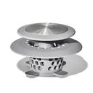 Protetor de drenagem OXO Good Grips Stainless Steel Hair Catch Protetor de drenagem OXO Good Grips Stainless Steel Hair Catch