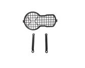 Protetor de farol grade bmw r1200/1250gs premium preto