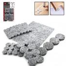 Protetor de Feltro Adesivos Para Móveis Vários Tamanhos e Formatos Clink 33 Peças Protetor de Feltro Adesivos Para Móveis Vários Tamanhos e Formatos Clink 33 Peças