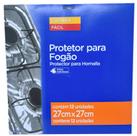 Protetor de Fogão 27x27cm 12 Pacotes Com 12 Unidades