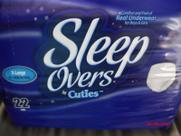 Protetor de incontinência Sleepovers X-Large 22 unissex para crianças