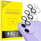 Protetor de lente de câmera JeTech para iPhone 11 de 6,1 polegadas e 12 mini de 5,4 polegadas