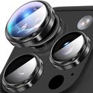 Protetor de lente de câmera Suoman para iPhone 16 Pro Max preto