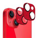 Protetor de Lente para Câmera ZERODAMAGE SAHARA CASE iPhone 14 Vermelho