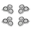 Protetor de Lentes Juylay para Meta Quest 3S, Kit com 2, Prata Protetor de Lentes Juylay para Meta Quest 3S, Kit com 2, Prata