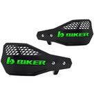 Protetor de Mão Biker Carbon A1R Preto/Verde