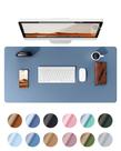 Protetor de mesa Ysagi Leather impermeável 90x45cm azul