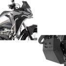 Protetor de Motor Prata e Carter Prata Honda Sahara 300 Braz