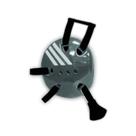 Protetor de ouvido adidas Response AE100c, cinza
