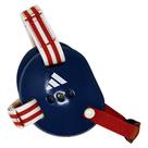 Protetor de ouvido de luta livre adidas Response Jr. Juventude branco/vermelho/azul marinho
