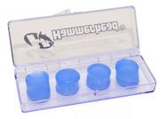 Protetor de Ouvido Natação Silicone Ear Plugs 04 Pçs Hammerhead
