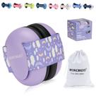 Protetor de ouvido WORCGIO Infant Noise Canceling com faixa ajustável