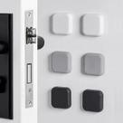 Protetor de parede Door Stoppers Symsept com 3 cores (branco/cinza/preto)