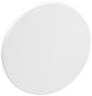 Protetor de parede Prime-Line U 9265 Vinil 18 cm de diâmetro branco