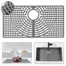 Protetor de pia Snuggery Silicone 26x14cm Heat Resist Grey