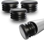 Protetor de piso para móveis Prescott Plastics 1" Ribbed Plugs