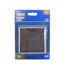 Protetor de piso para móveis PROJEX Caster Cup Brown 7,5 cm 2PK