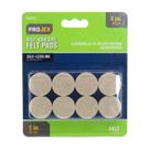 Protetor de piso para móveis PROJEX Felt Pads 2,5 cm, pacote com 8