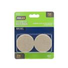 Protetor de piso para móveis PROJEX Felt Pads Brown 5 cm, pacote com 4