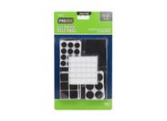 Protetor de piso para móveis Projex PAD Felt, pacote com 99 unidades, autoadesivo