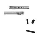 Protetor De Poeira De Silicone Macio Para Portas USB De Macbook pro Air 13 15 16 M1 M2 M3 A2442